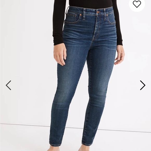 COPY - Madewell Curvy High Rise Skinny Jeans - Picture 4 of 11